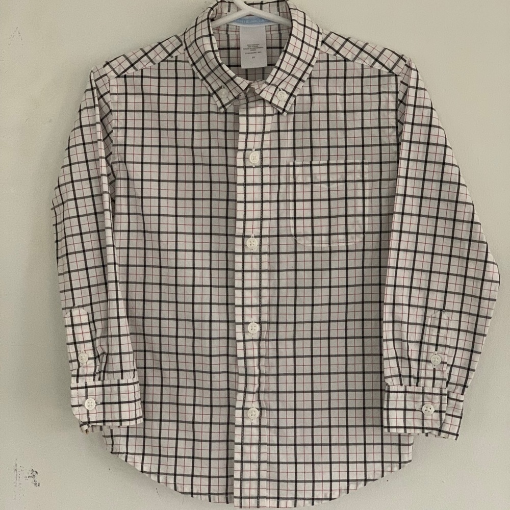 Janie and Jack Button Up